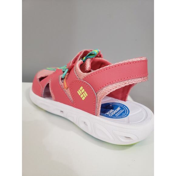 NEW Columbia Youth Techsun Sandal Strap Hook & Loop Toe Hiking Walking BIG KID 6 - Picture 5 of 7